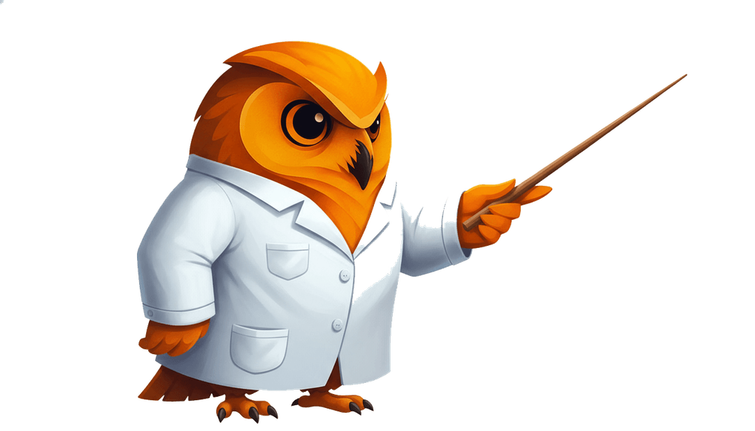 Professor Owl explaining features
